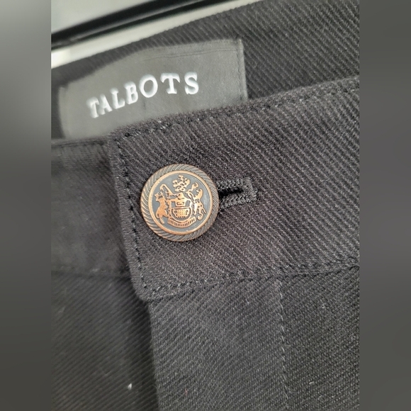Talbots Women's Black Lexington Ankle Pants Size 10 - Picture 6 of 6